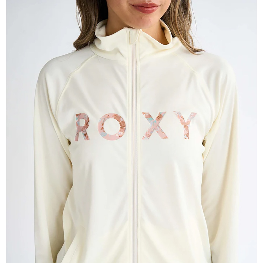 ロキシー（ROXY）（レディース）ラッシュガード 長袖 ARTSY FLORAL LOGO STAND ラッシュガード 25SPRLY251042OWT