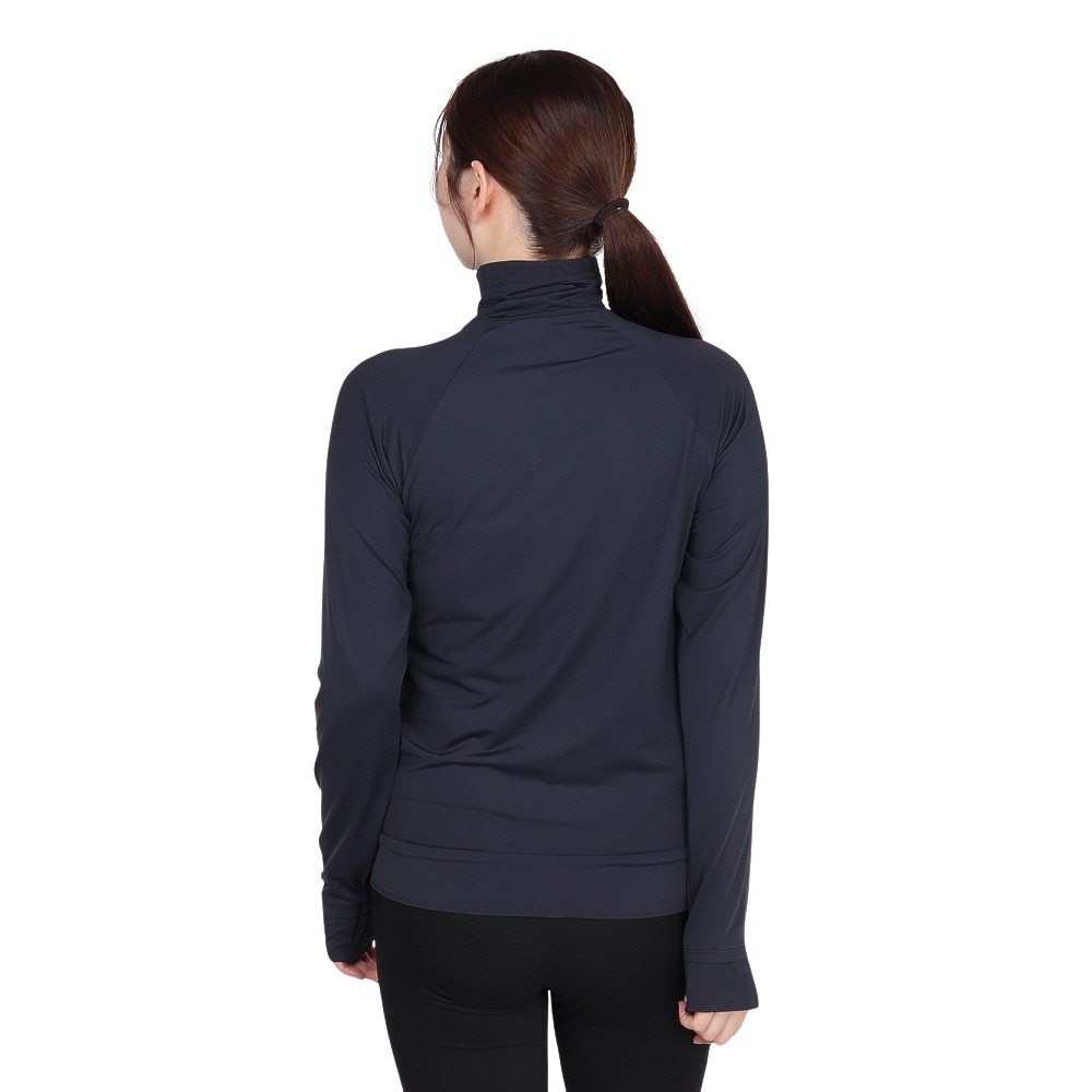 フィラ（FILA）（レディース）ラッシュガード 長袖 SNC UVジャケット 325671-BK