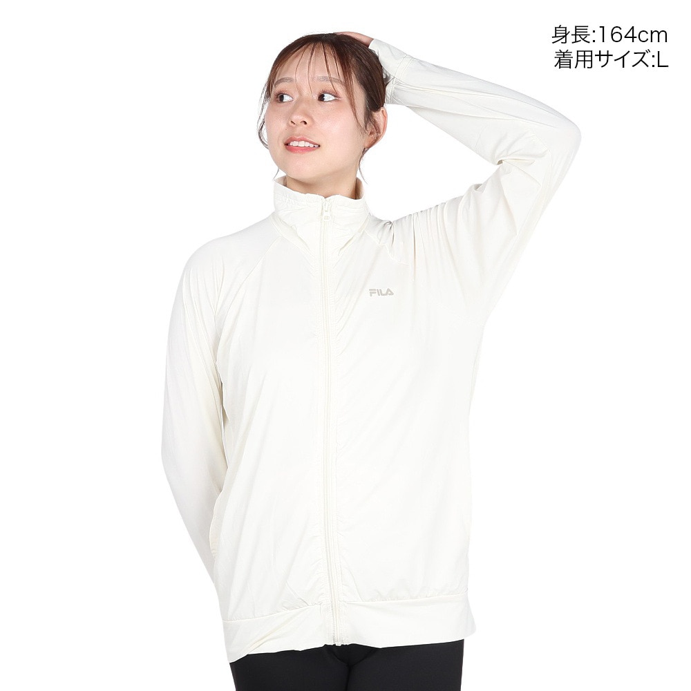 フィラ（FILA）（レディース）ラッシュガード 長袖 SNC UVジャケット 325671-LYL