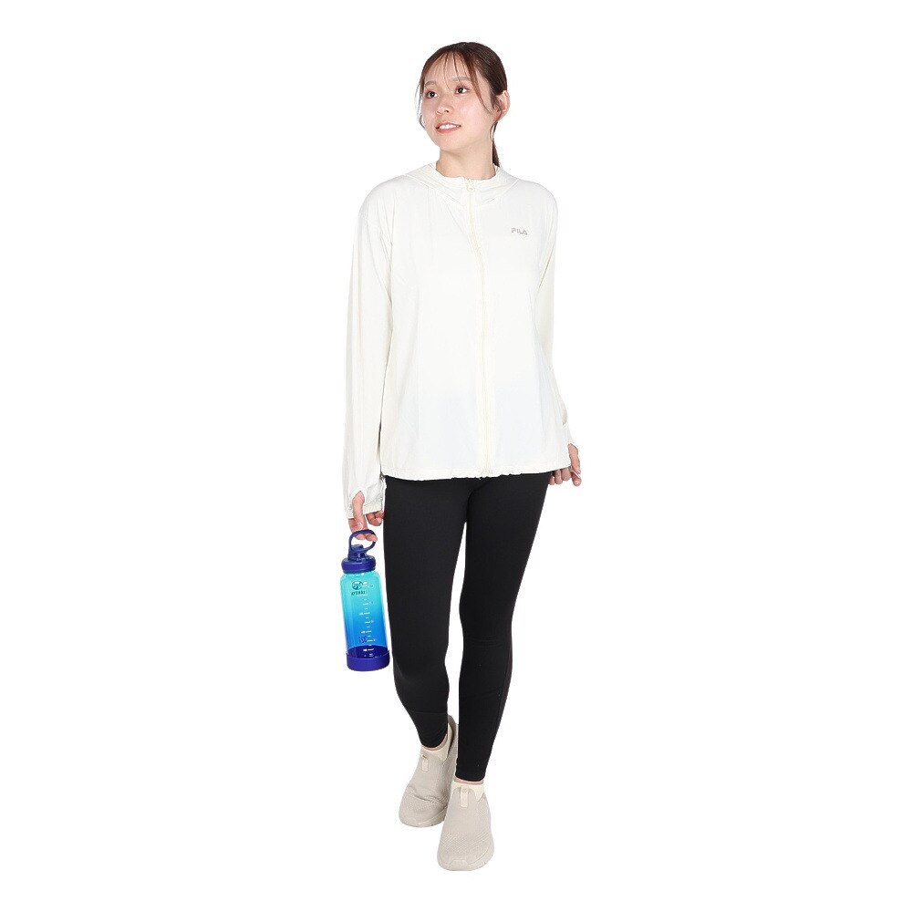 フィラ（FILA）（レディース）ラッシュガード 長袖 SNC UVパーカー 325672-LYL