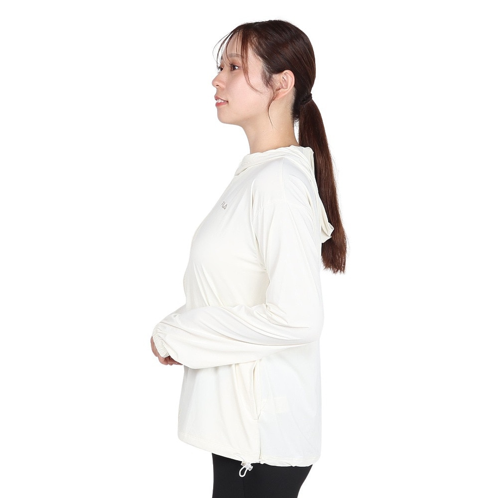 フィラ（FILA）（レディース）ラッシュガード 長袖 SNC UVパーカー 325672-LYL