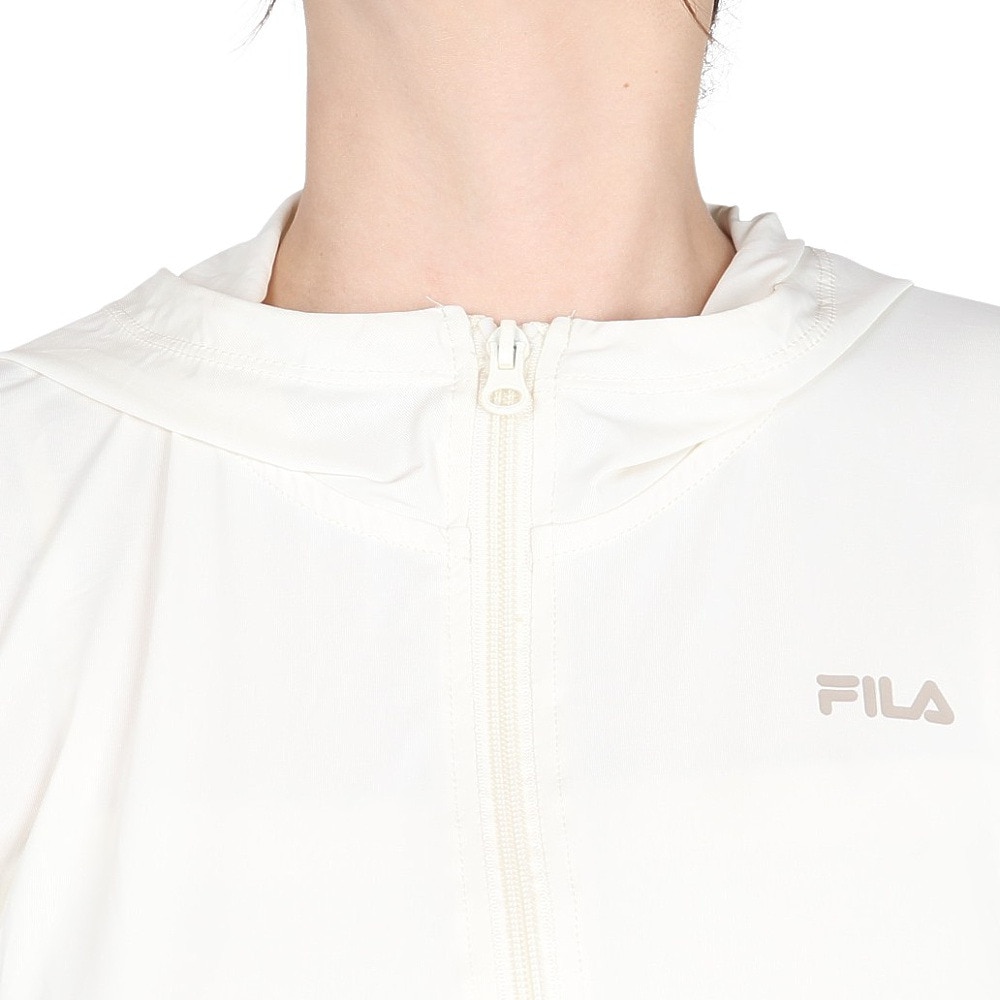 フィラ（FILA）（レディース）ラッシュガード 長袖 SNC UVパーカー 325672-LYL