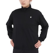 (レディース)ラッシュガード 長袖 ファントム アイコン ジャケット WSRG251001-BLK