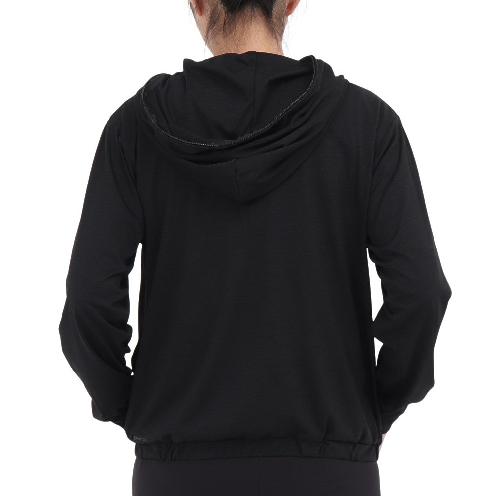 ハーレー（HURLEY）（レディース）ラッシュガード 長袖 ファントム アイコン フルジップ ジャケット WSRG251002-BLK
