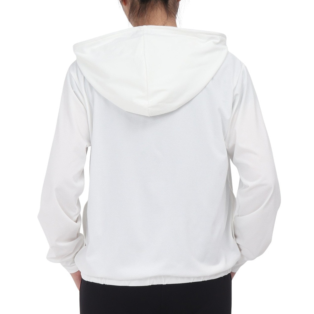 ハーレー（HURLEY）（レディース）ラッシュガード 長袖 ファントム アイコン フルジップ ジャケット WSRG251002-WHT
