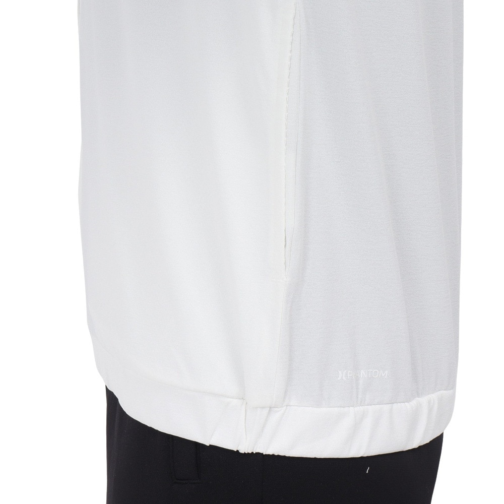 ハーレー（HURLEY）（レディース）ラッシュガード 長袖 ファントム アイコン フルジップ ジャケット WSRG251002-WHT