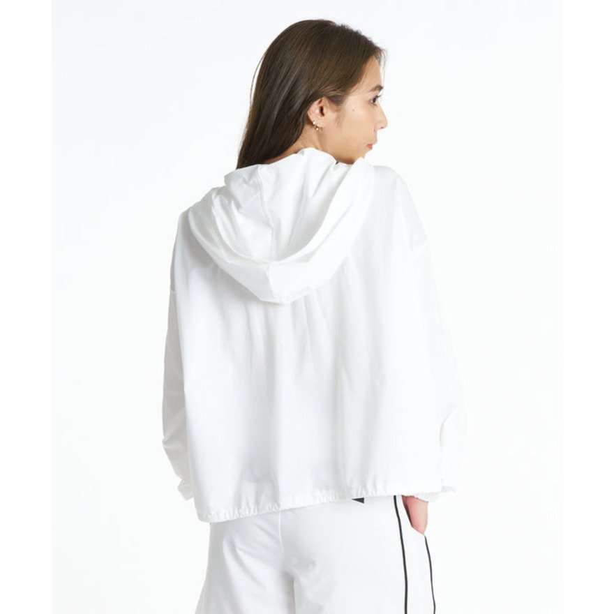 ロキシー（ROXY）（レディース）ラッシュガード 長袖 SALTY SQUAD HOODIE フード付きカーディガン 水陸両用 26SPRLY261127WHT