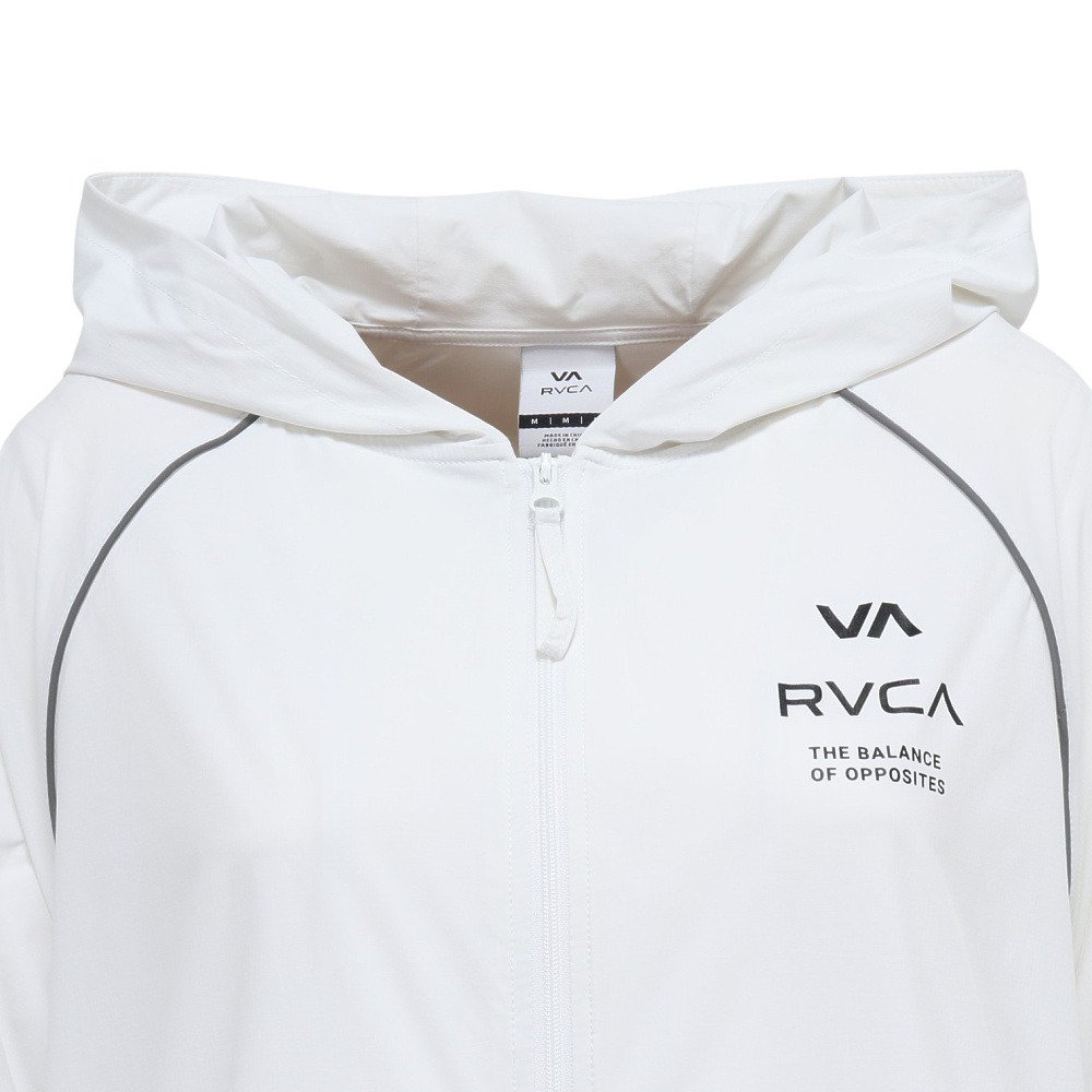 ルーカ（RVCA）（レディース）水陸両用 ラッシュガード 長袖 UTILITY SPORT ジャケット BG043751 WHT