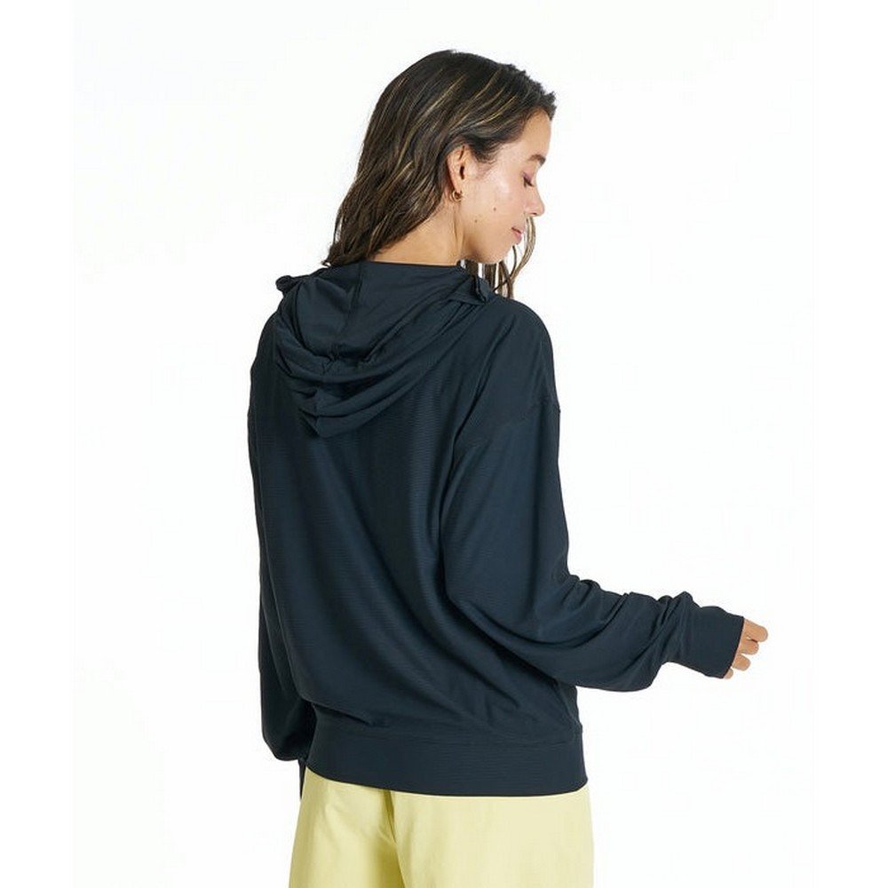 ロキシー（ROXY）（レディース）ラッシュガード 長袖 DRYWELL フーディ フェイスガード 26SU RLY262014 BLK
