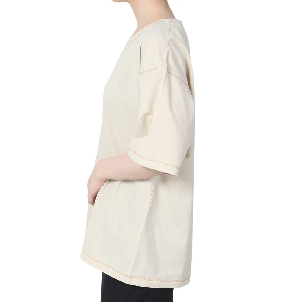 オーシャンパシフィック（Ocean Pacific）（レディース）ラッシュガード 無地 半袖UVTシャツ 522483BRN
