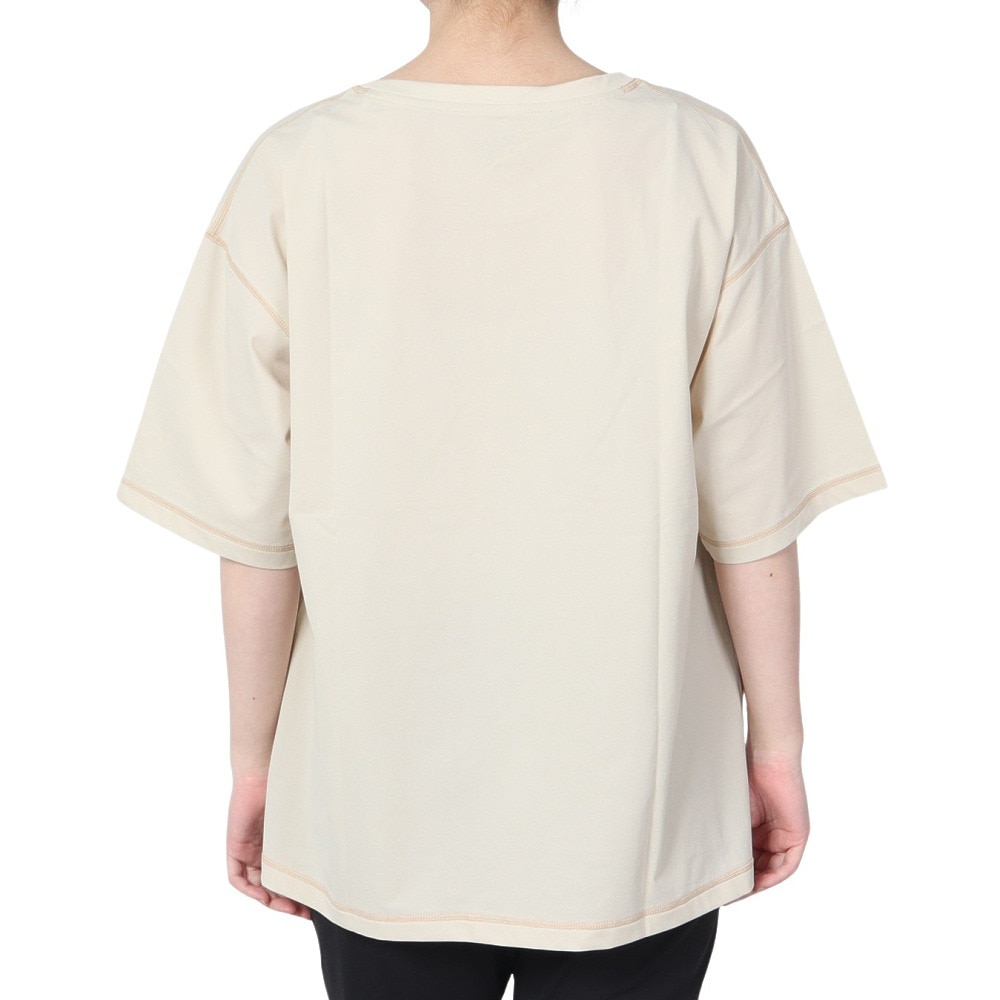 オーシャンパシフィック（Ocean Pacific）（レディース）ラッシュガード 無地 半袖UVTシャツ 522483BRN