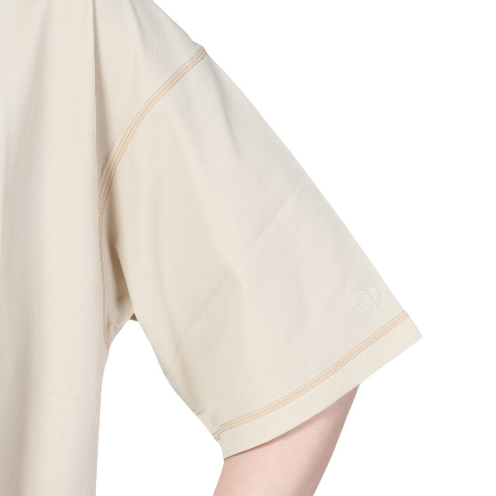 オーシャンパシフィック（Ocean Pacific）（レディース）ラッシュガード 無地 半袖UVTシャツ 522483BRN