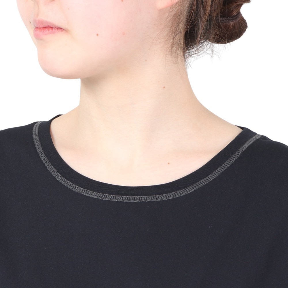 オーシャンパシフィック（Ocean Pacific）（レディース）ラッシュガード 無地 半袖UVTシャツ 522483CHA