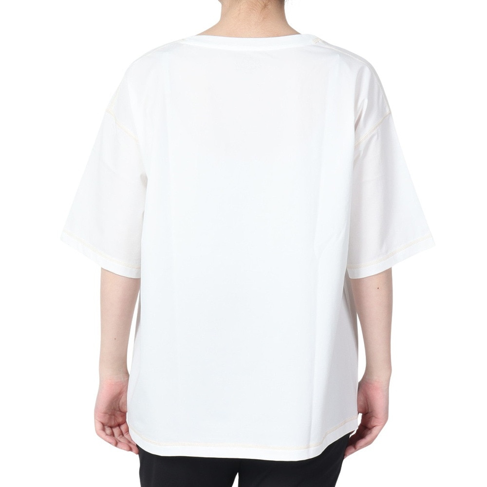 オーシャンパシフィック（Ocean Pacific）（レディース）ラッシュガード 無地 半袖UVTシャツ 522483WHT