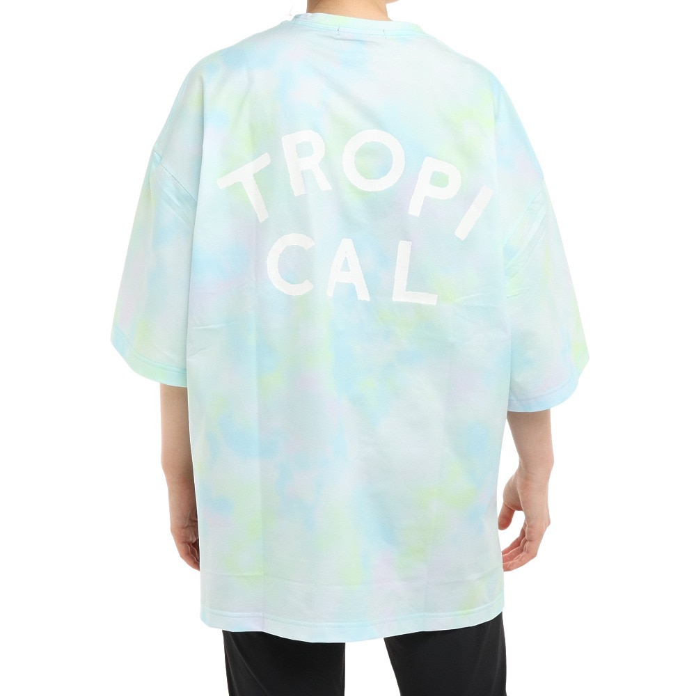 ラスティ（RUSTY）（レディース）UVカット ラッシュガード 半袖Tシャツ 922462GRN