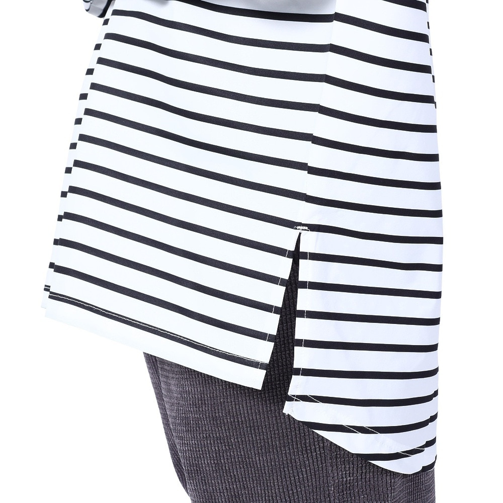 オーシャンパシフィック（Ocean Pacific）（レディース）ラッシュガード 長袖 ボーダーシャツ UVカット 紫外線対策 UV TEE 523443BLK ブラック