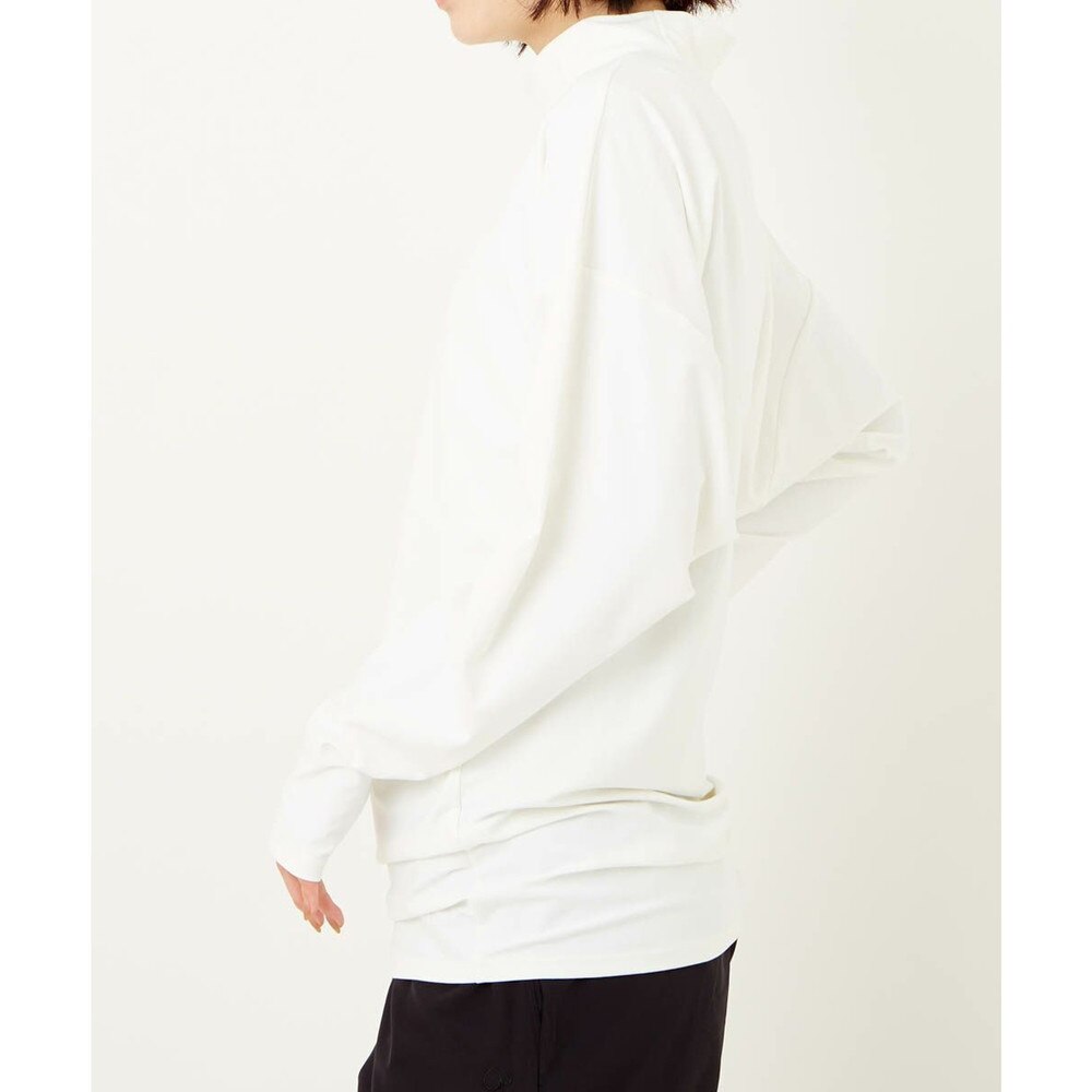 オーシャンパシフィック（Ocean Pacific）（レディース）ラッシュガード 長袖 UV Tシャツ 紫外線対策 UVカット90%以上 水陸両用 ホワイト 521452-WHT