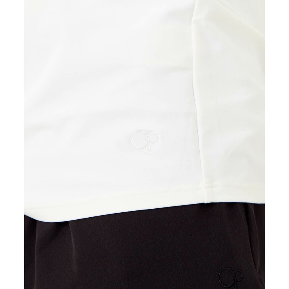 オーシャンパシフィック（Ocean Pacific）（レディース）ラッシュガード 長袖 UV Tシャツ 紫外線対策 UVカット90%以上 水陸両用 ホワイト 521452-WHT