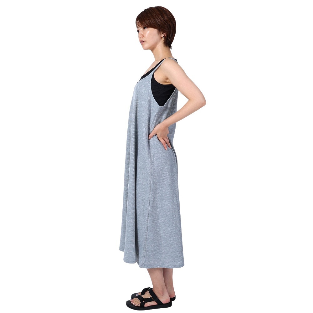 オーシャンパシフィック（Ocean Pacific）（レディース）水着 ラッシュガード オールインワン キャミワンピース UVカット 水陸両用 グレー 522481GRH