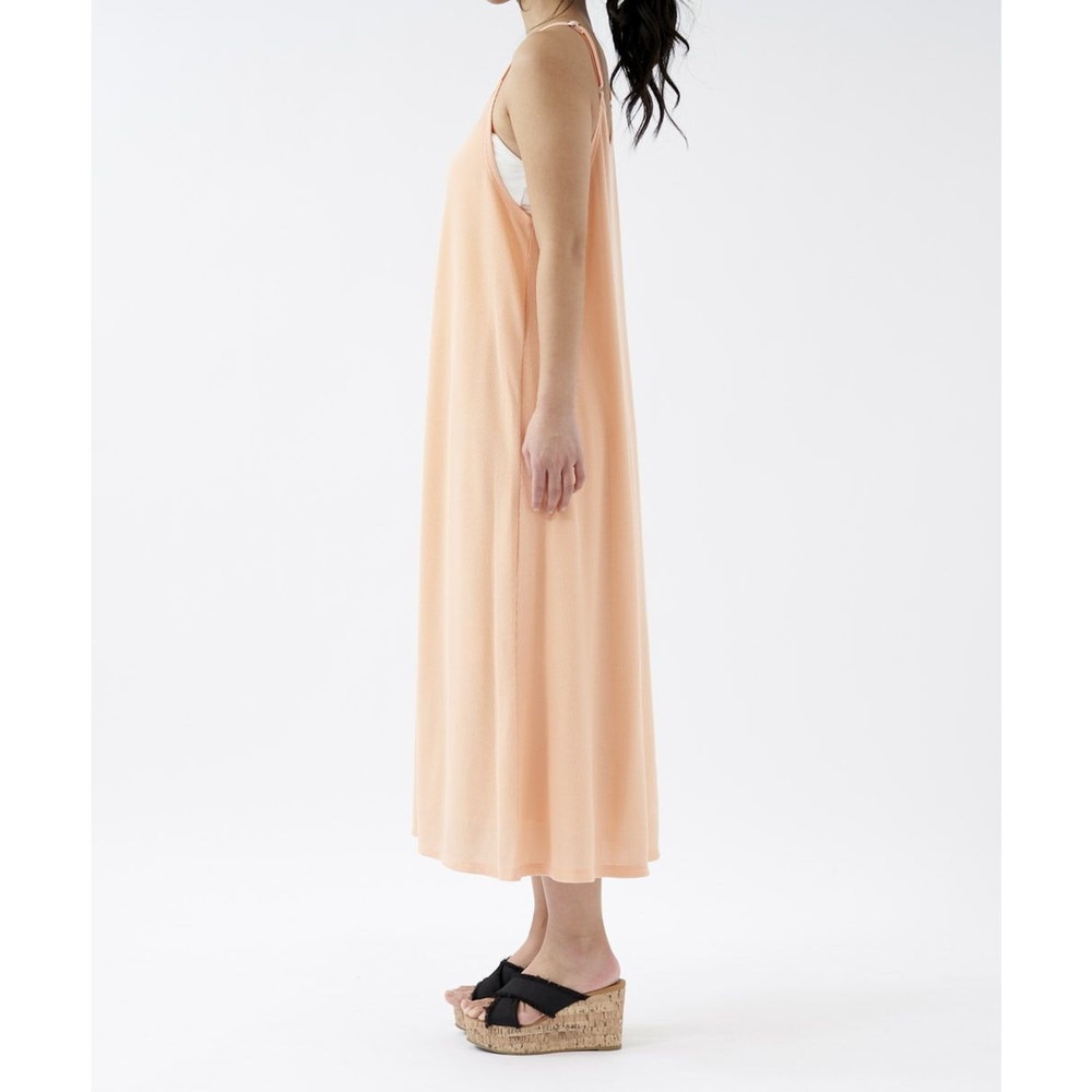 オーシャンパシフィック（Ocean Pacific）（レディース）水着 ラッシュガード オールインワン キャミワンピース UVカット 水陸両用 オレンジ 522481-ORG