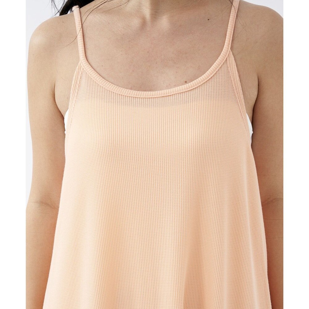 オーシャンパシフィック（Ocean Pacific）（レディース）水着 ラッシュガード オールインワン キャミワンピース UVカット 水陸両用 オレンジ 522481-ORG
