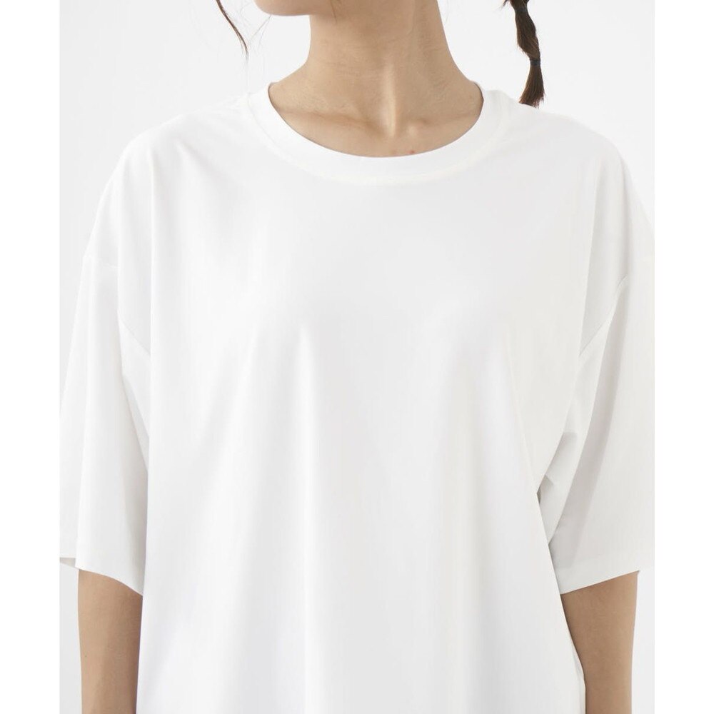 オーシャンパシフィック（Ocean Pacific）（レディース）ラッシュガード 半袖 Tシャツ ワイド 体型カバー ホワイト 522469-WHT