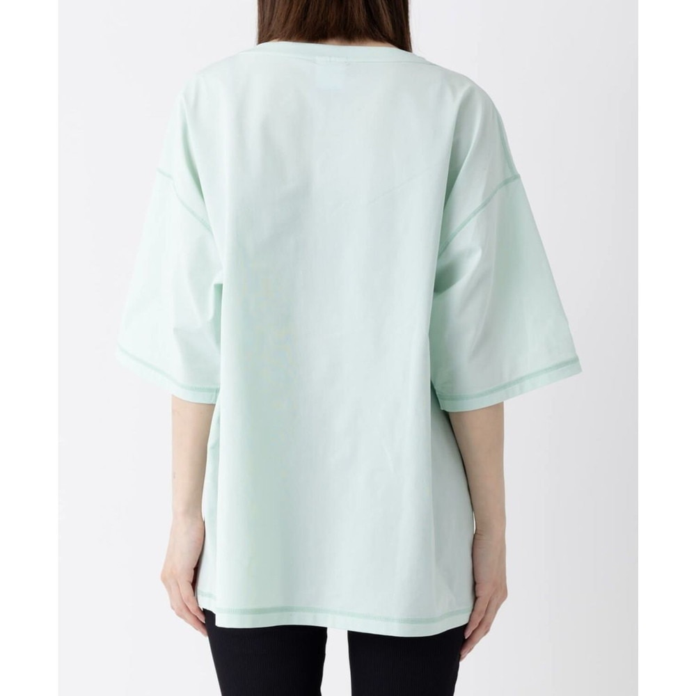 オーシャンパシフィック（Ocean Pacific）（レディース）ラッシュガード 半袖 Tシャツ ゆったり 体型カバー ミント 522483-MNT