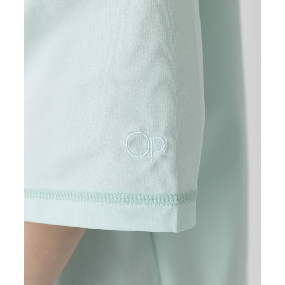 オーシャンパシフィック（Ocean Pacific）（レディース）ラッシュガード 半袖 Tシャツ ゆったり 体型カバー ミント 522483-MNT