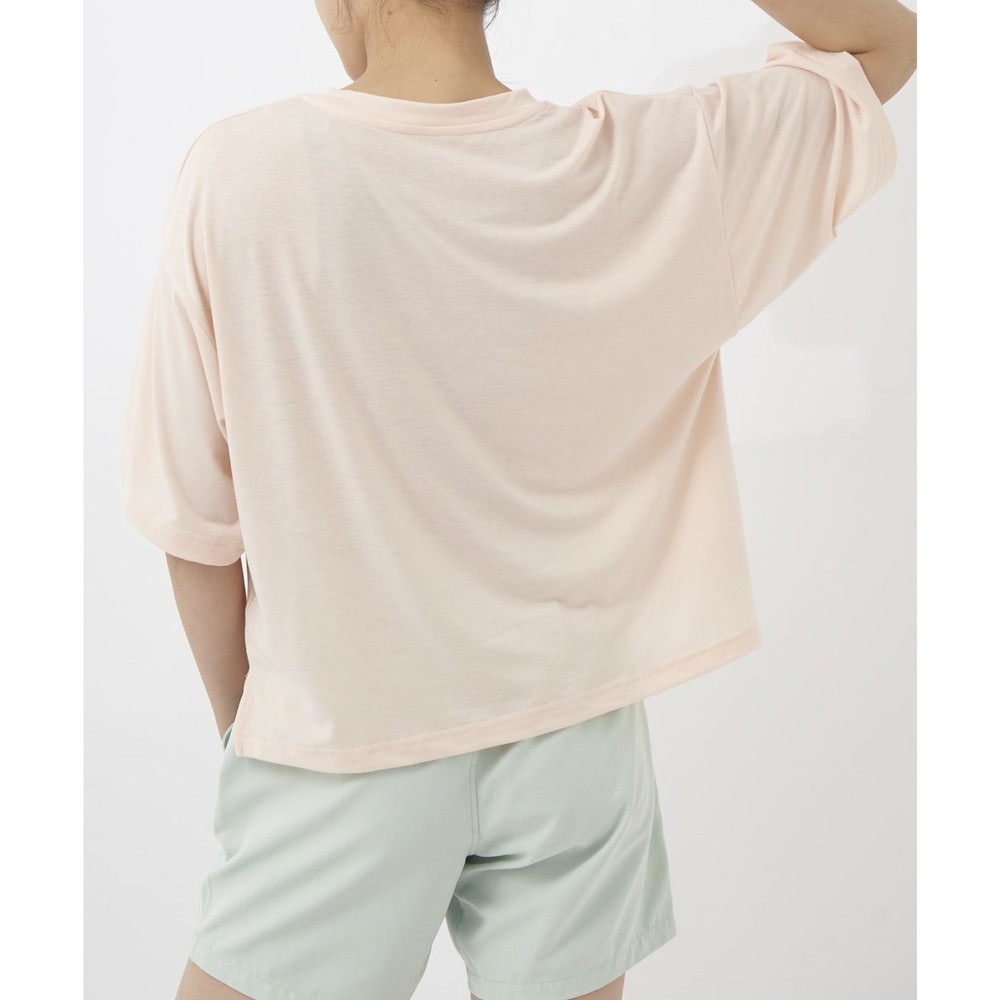 オーシャンパシフィック（Ocean Pacific）（レディース）ラッシュガード 半袖 Tシャツ ハイブリット 水陸両用 ピンク 522493-PNK