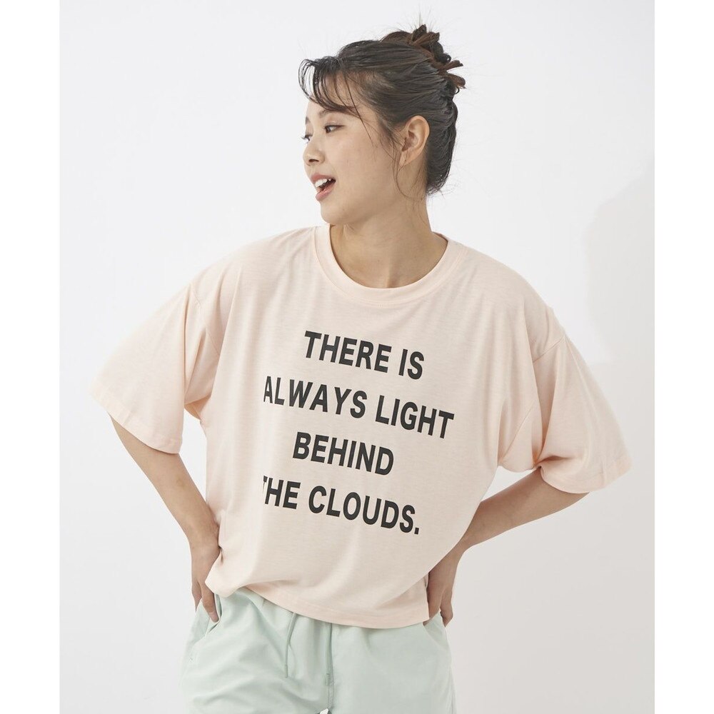 オーシャンパシフィック（Ocean Pacific）（レディース）ラッシュガード 半袖 Tシャツ ハイブリット 水陸両用 ピンク 522493-PNK
