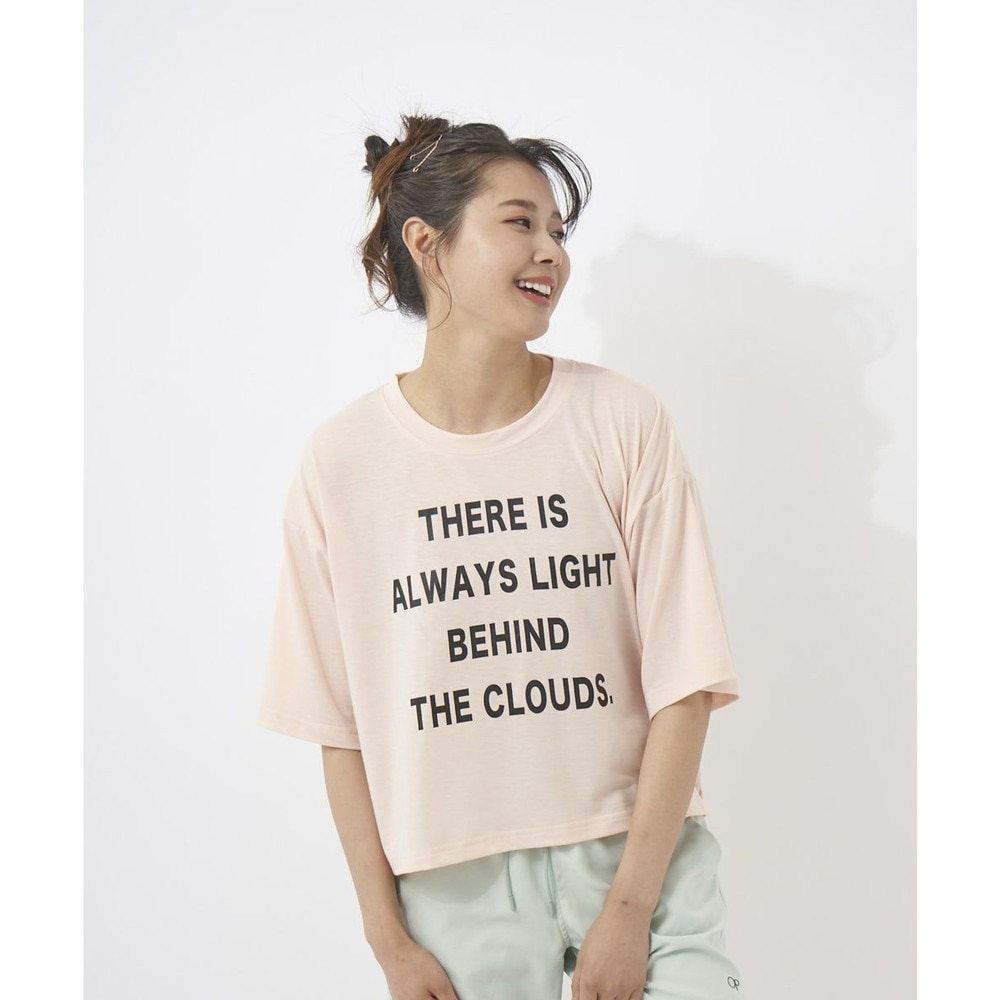 オーシャンパシフィック（Ocean Pacific）（レディース）ラッシュガード 半袖 Tシャツ ハイブリット 水陸両用 ピンク 522493-PNK
