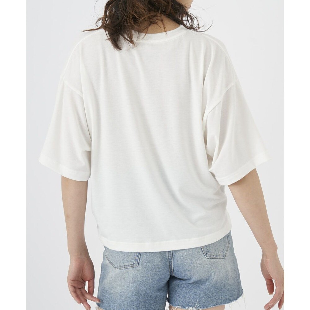 オーシャンパシフィック（Ocean Pacific）（レディース）ラッシュガード 半袖 Tシャツ ハイブリット 水陸両用 ホワイト 522493-WHT