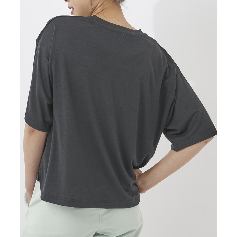 オーシャンパシフィック（Ocean Pacific）（レディース）ラッシュガード 半袖 Tシャツ ハイブリット 水陸両用 ブラック 522494-BLK