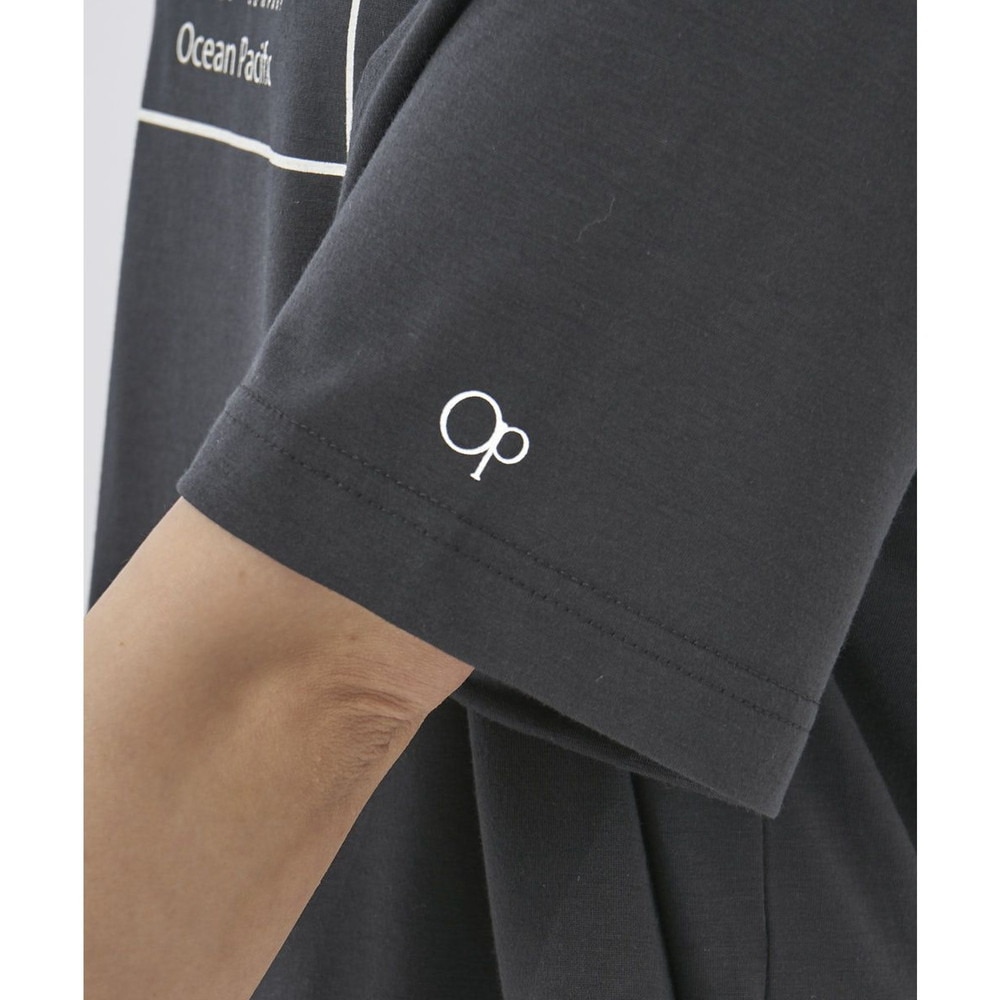 オーシャンパシフィック（Ocean Pacific）（レディース）ラッシュガード 半袖 Tシャツ ハイブリット 水陸両用 ブラック 522494-BLK