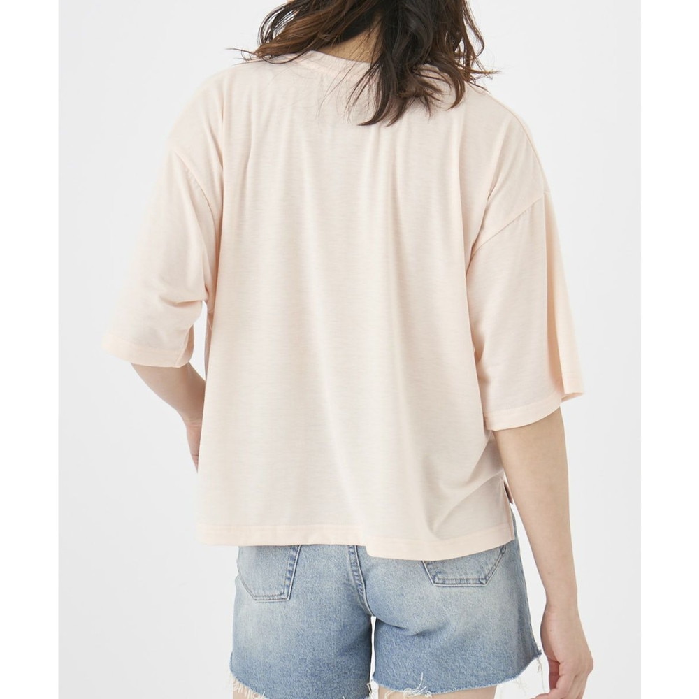 オーシャンパシフィック（Ocean Pacific）（レディース）ラッシュガード 半袖 Tシャツ ハイブリット 水陸両用 ピンク 522494-PNK
