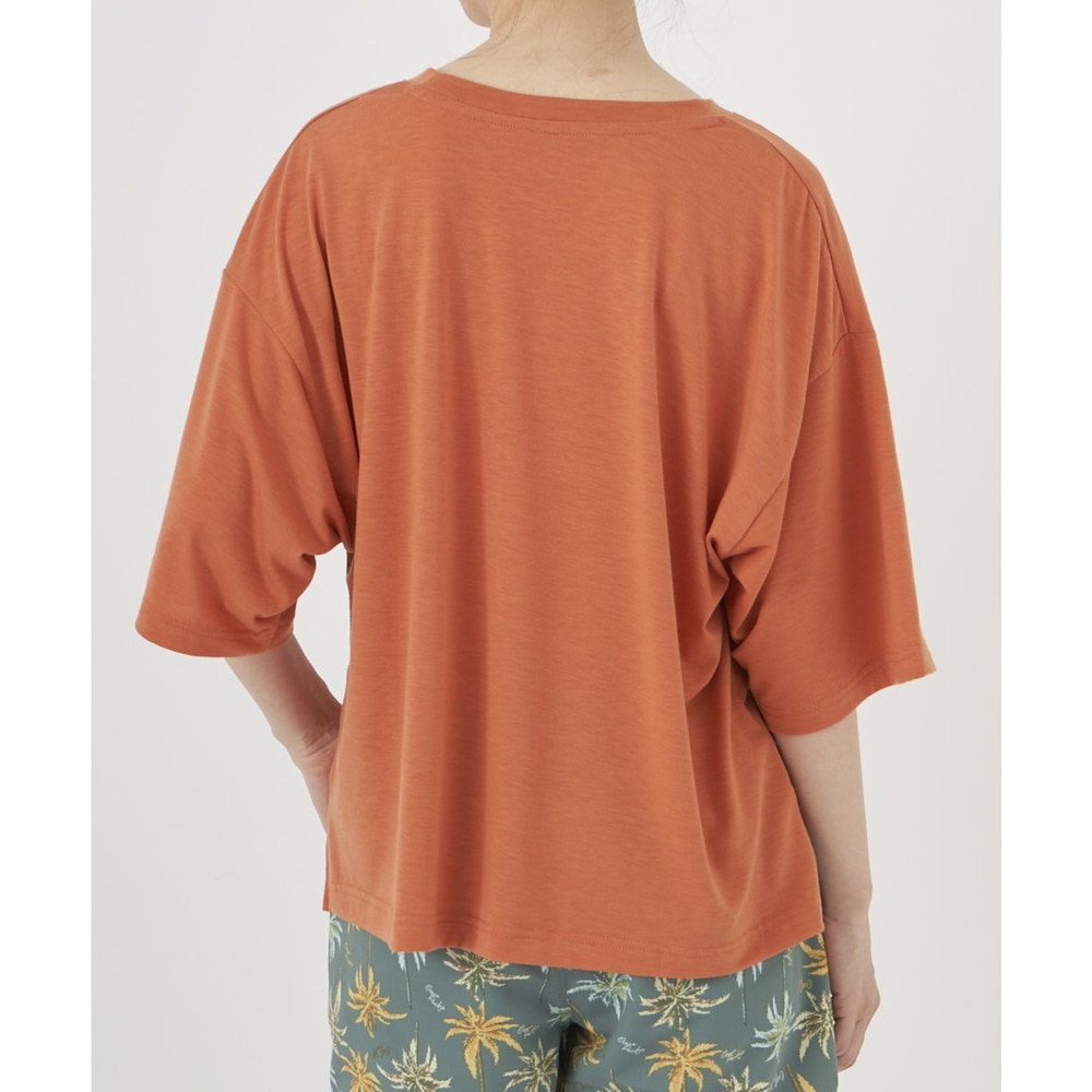 オーシャンパシフィック（Ocean Pacific）（レディース）ラッシュガード 半袖 Tシャツ ハイブリット 水陸両用 レッド 522494-RED
