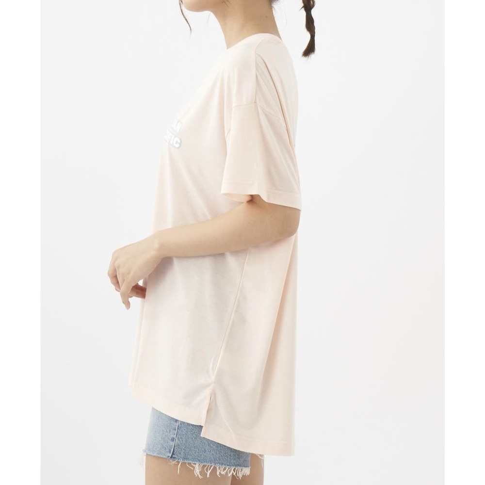 オーシャンパシフィック（Ocean Pacific）（レディース）ラッシュガード 半袖 Tシャツ ハイブリット 水陸両用 体型カバー ピンク 522495-PNK