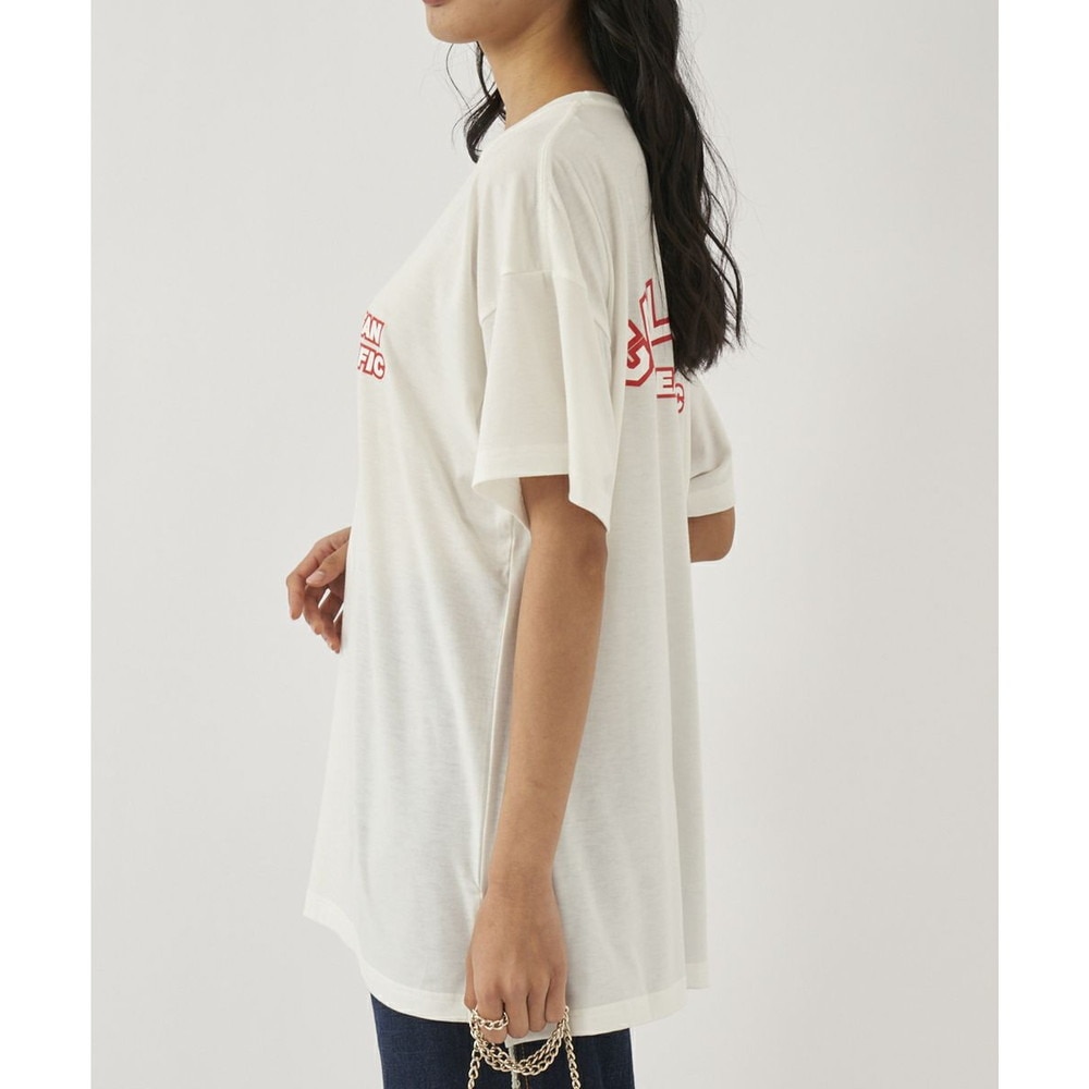 オーシャンパシフィック（Ocean Pacific）（レディース）ラッシュガード 半袖 Tシャツ ハイブリット 水陸両用 体型カバー ホワイト 522495-WHT
