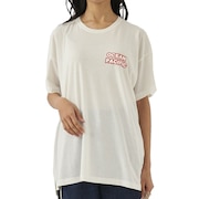 オーシャンパシフィック（Ocean Pacific）（レディース）ラッシュガード 半袖 Tシャツ ハイブリット 水陸両用 体型カバー ホワイト 522495-WHT