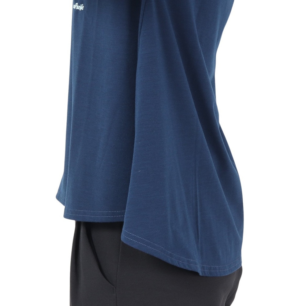 オーシャンパシフィック（Ocean Pacific）（レディース）ラッシュガード 半袖 Tシャツ UVカット 紫外線対策 水陸両用 体型カバー ネイビー 5296601NVS