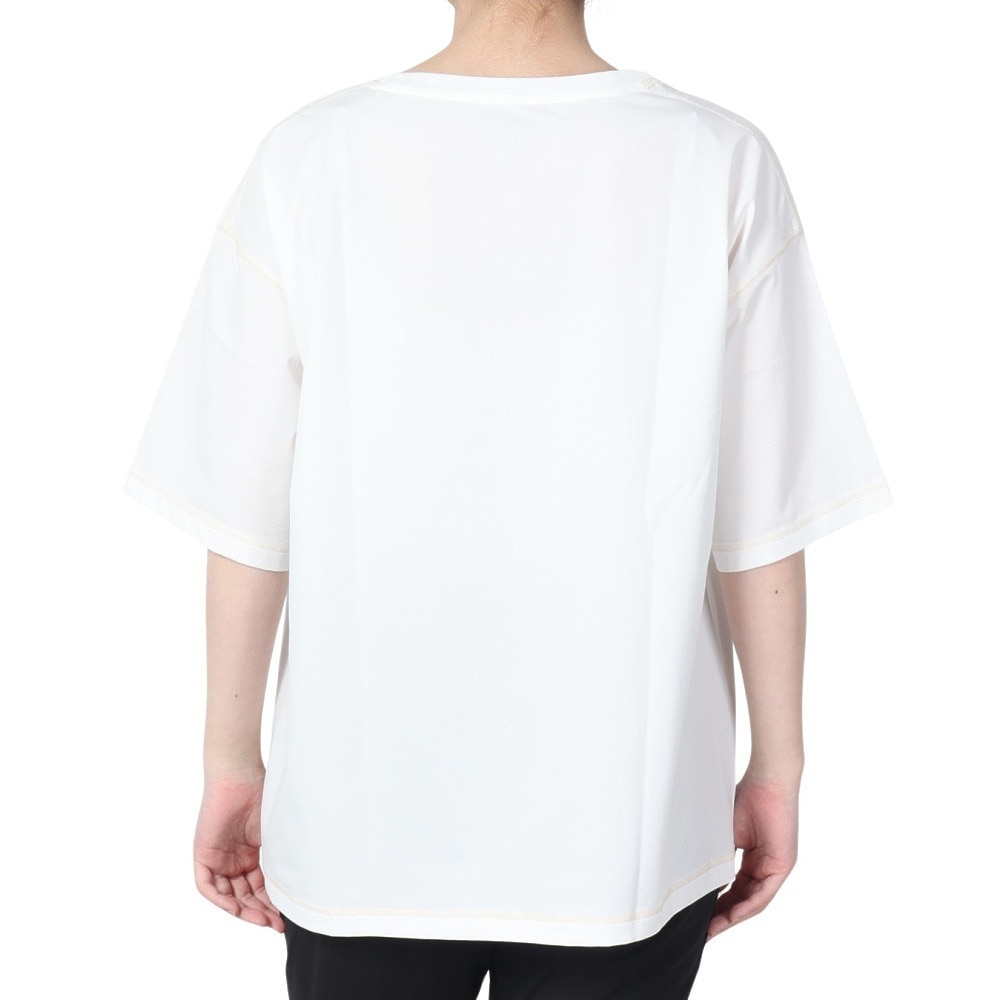 オーシャンパシフィック（Ocean Pacific）（レディース）ラッシュガード 無地 半袖UVTシャツ 522483WHT