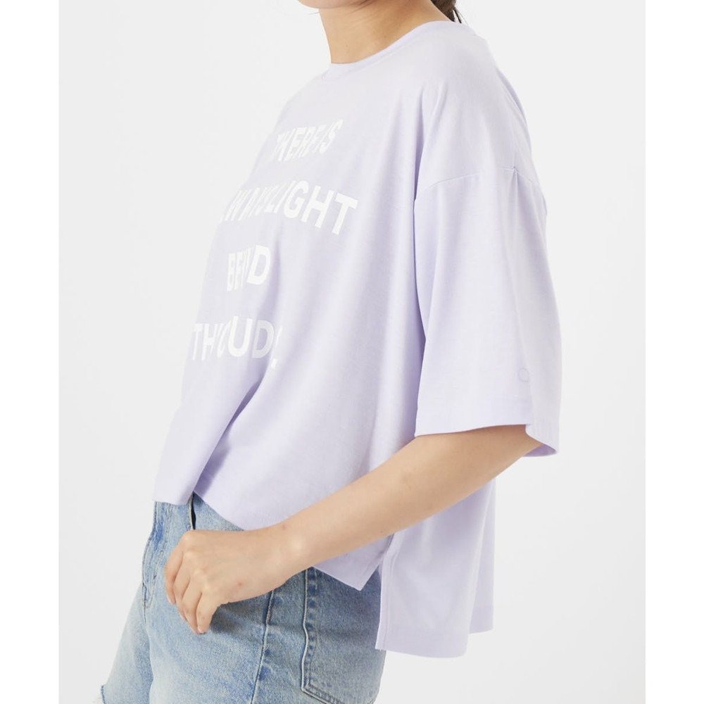 オーシャンパシフィック（Ocean Pacific）（レディース）ラッシュガード 半袖 Tシャツ ハイブリッド 水陸両用 ラベンダー 522493-LAV
