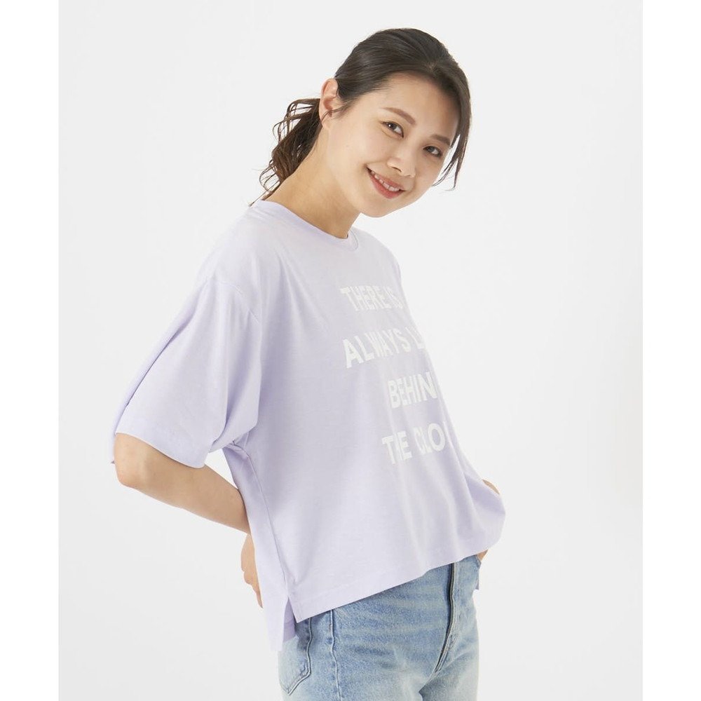 オーシャンパシフィック（Ocean Pacific）（レディース）ラッシュガード 半袖 Tシャツ ハイブリッド 水陸両用 ラベンダー 522493-LAV