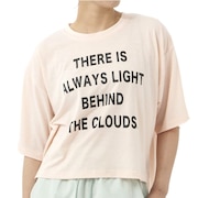 (レディース)ラッシュガード 半袖 Tシャツ ハイブリット 水陸両用 ピンク 522493-PNK