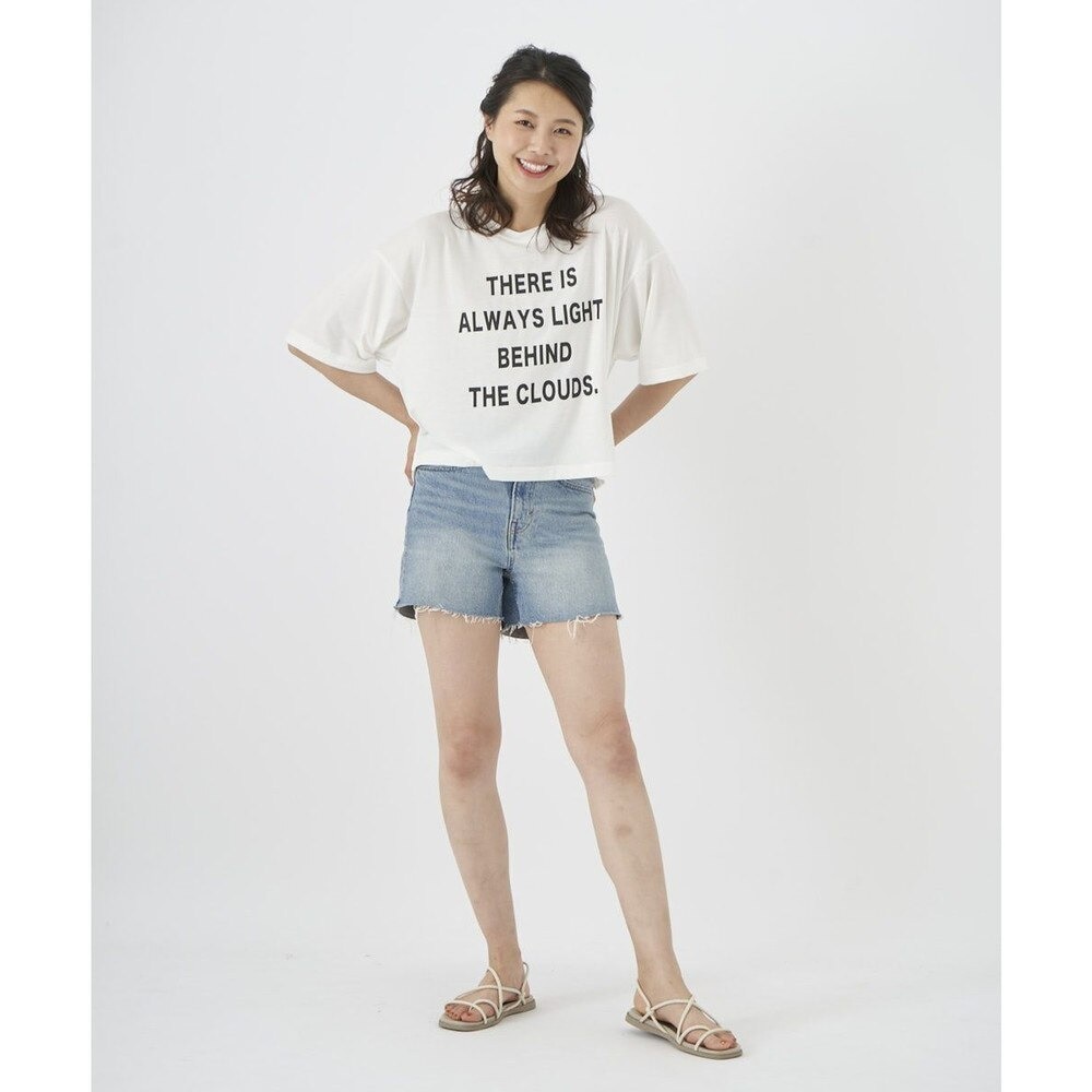 オーシャンパシフィック（Ocean Pacific）（レディース）ラッシュガード 半袖 Tシャツ ハイブリット 水陸両用 ホワイト 522493-WHT