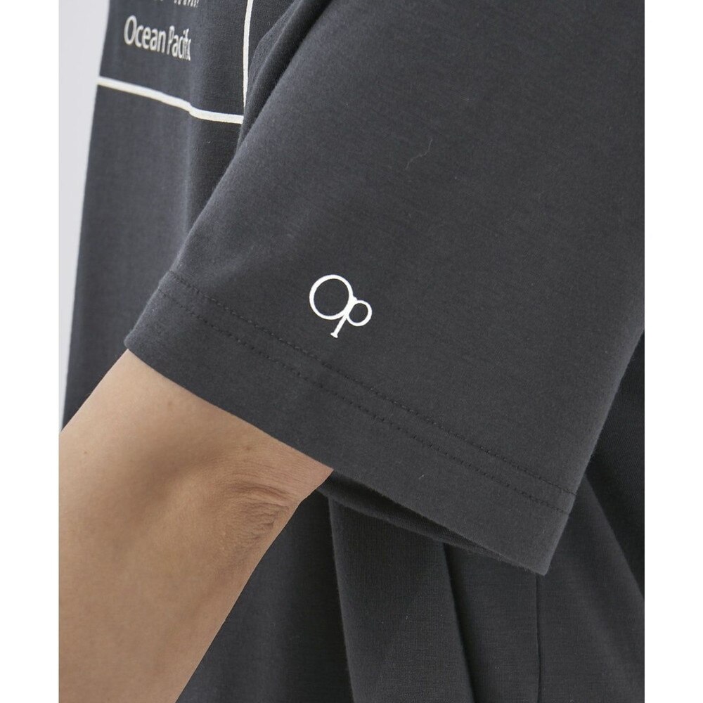 オーシャンパシフィック（Ocean Pacific）（レディース）ラッシュガード 半袖 Tシャツ ハイブリット 水陸両用 ブラック 522494-BLK