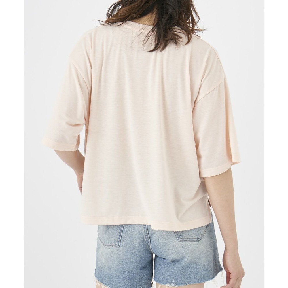 オーシャンパシフィック（Ocean Pacific）（レディース）ラッシュガード 半袖 Tシャツ ハイブリッド 水陸両用 ピンク 522494-PNK