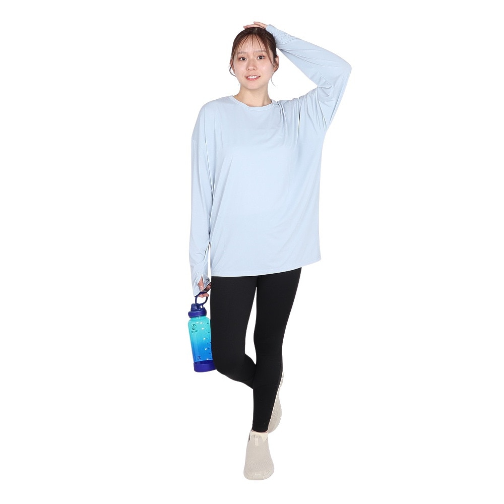 オーシャンパシフィック（Ocean Pacific）（レディース）ラッシュガード L SNCドルマン 長袖Tシャツ UV 525445BL