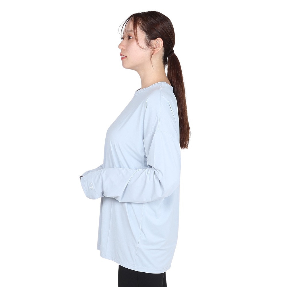オーシャンパシフィック（Ocean Pacific）（レディース）ラッシュガード L SNCドルマン 長袖Tシャツ UV 525445BL