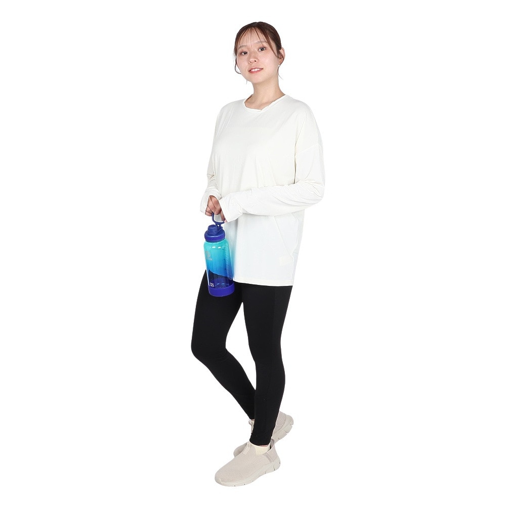 オーシャンパシフィック（Ocean Pacific）（レディース）ラッシュガード L SNCドルマン 長袖Tシャツ UV 525445IVO